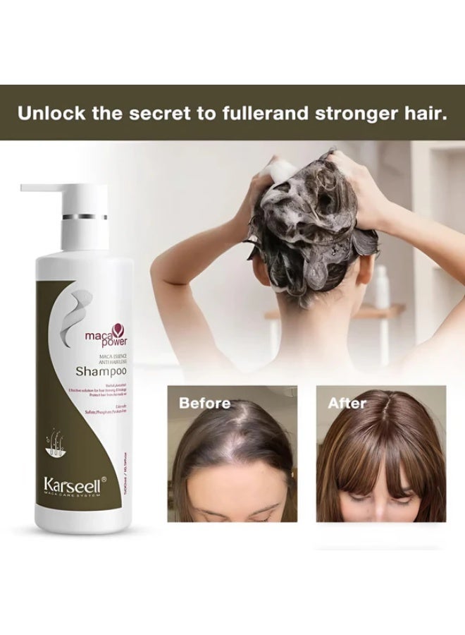 Karseell Maca Power Anti-Hair Loss Shampoo 500ml - Image 5
